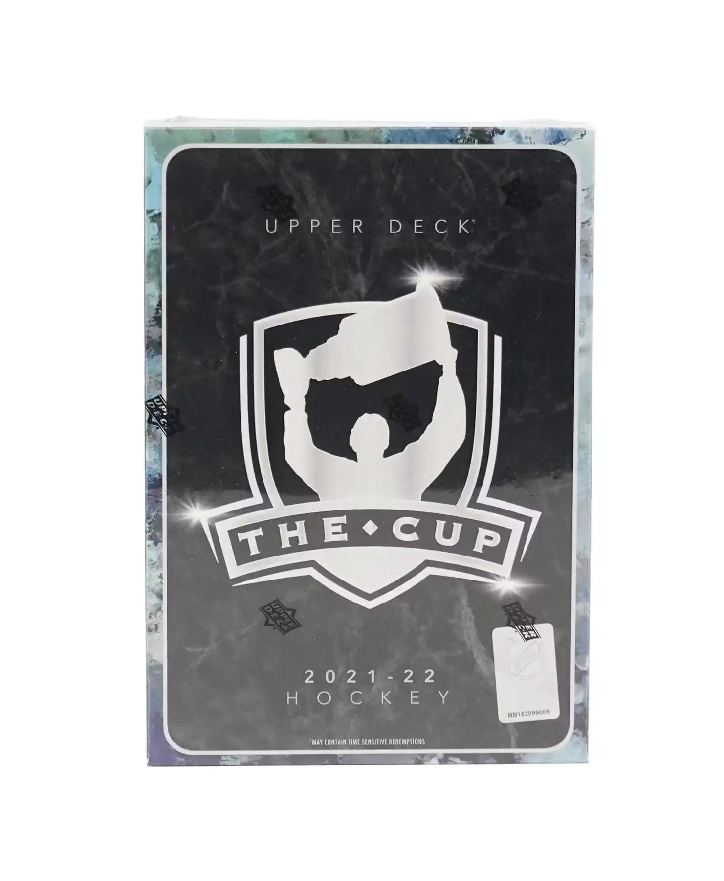 Upper Deck The Cup 2021-22 Hockey Hobby Box featuring auto patch and foil auto cards