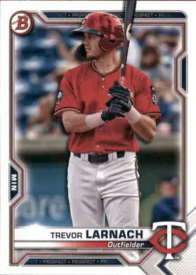 Trevor Larnach 2021 Bowman Prospects BP80 Minnesota Twins Baseball Card NM-MT