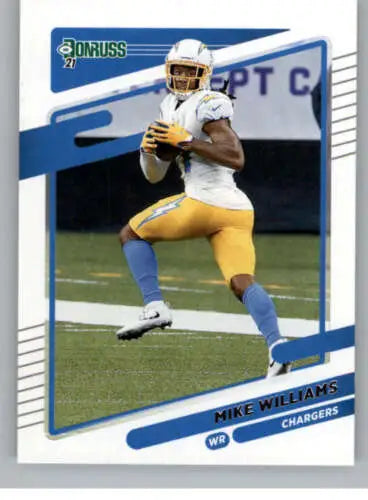 2021 Donruss #76 Mike Williams NM-MT LA Chargers original gloss football card