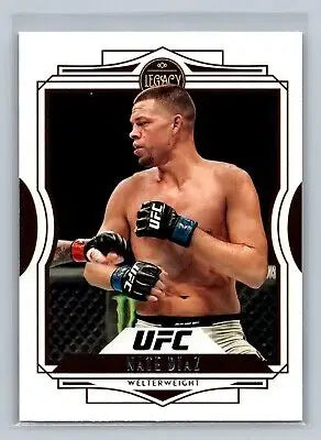 Nate Diaz 2021 Legacy UFC #49 trading card with combined shipping available