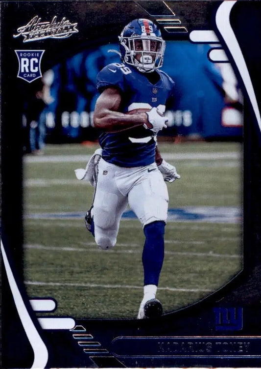 2021 Panini Absolute Ladarius Toney New York Giants Rookie NFL Football trading card