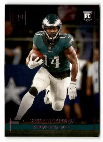 Kenneth Gainwell 2021 Panini Chronicles Panini Pink football card original gloss Eagles