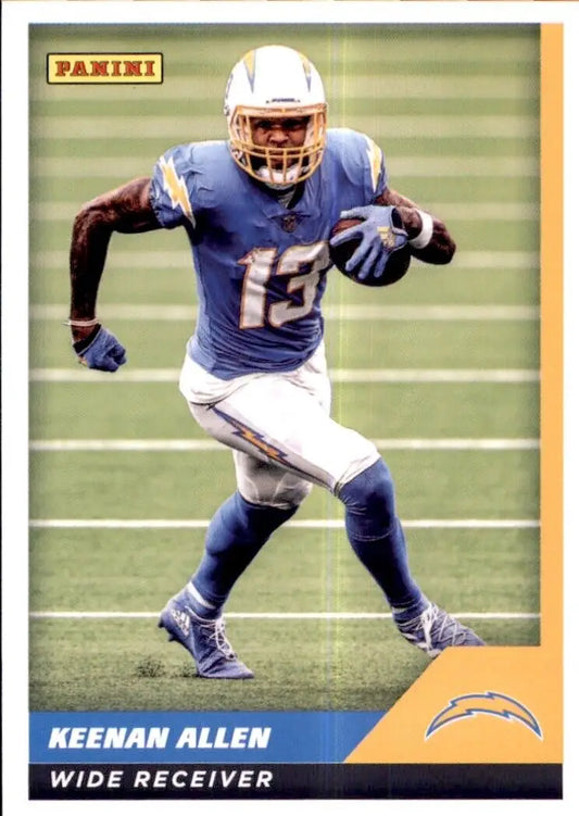 Keenan Allen Los Angeles Chargers #15 Football trading card from Panini NFL Sticker collection