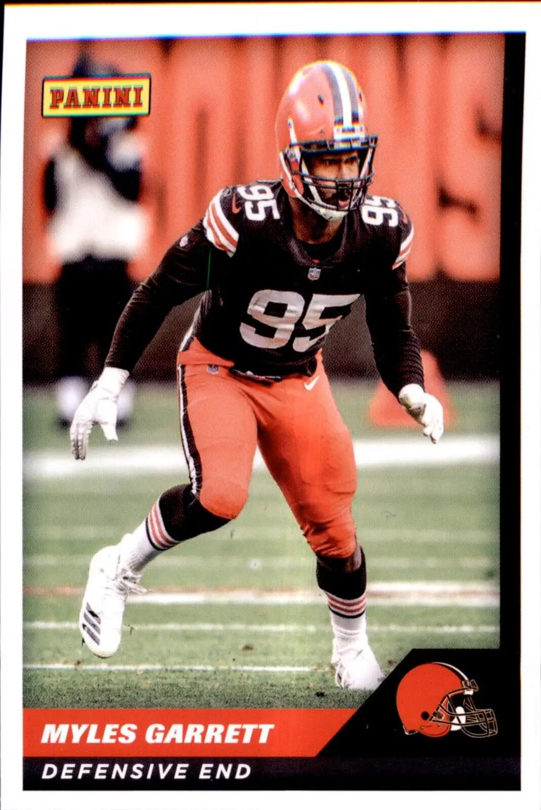 Myles Garrett 2021 Panini NFL Sticker and Card Cleveland Browns #61 Football collectible