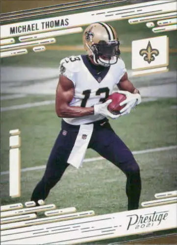 Michael Thomas football card 2021 Panini Prestige #132 original gloss NM-MT Saints