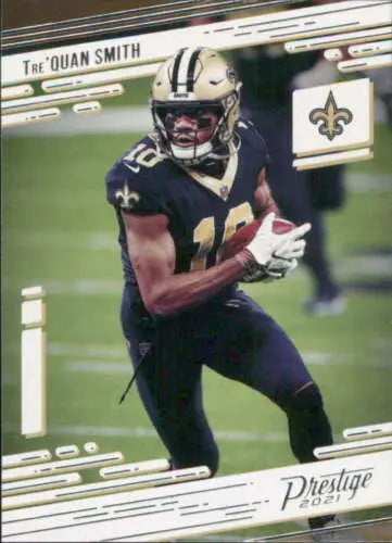 2021 Panini Prestige #133 Tre’Quan Smith NM-MT Saints football card with original gloss