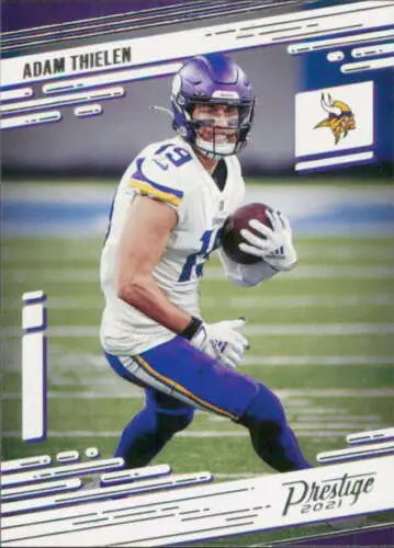 2021 Panini Prestige #158 Adam Thielen NM-MT Vikings football card with original gloss