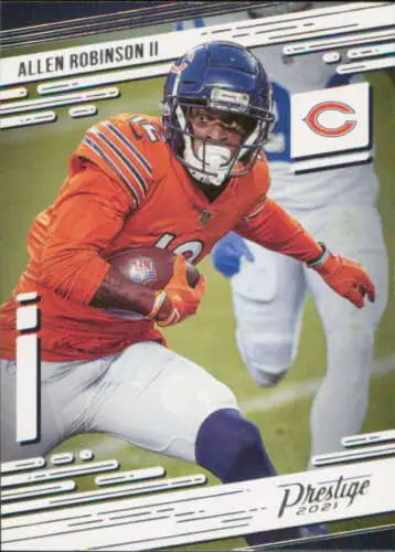 Allen Robinson II football card from 2021 Panini Prestige with original gloss finish