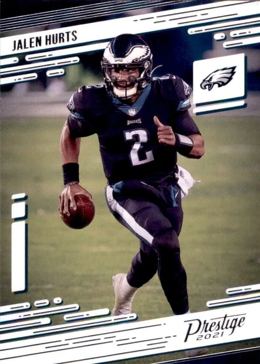 2021 Panini Prestige Jalen Hurts Philadelphia Eagles NFL Football Card #109 NM