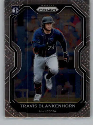 2021 Panini Prizm #122 Travis Blankenhorn baseball card with original gloss NM-MT