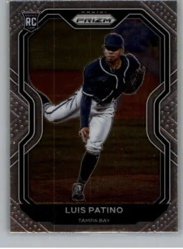 Luis Patino baseball card from 2021 Panini Prizm featuring original gloss finish