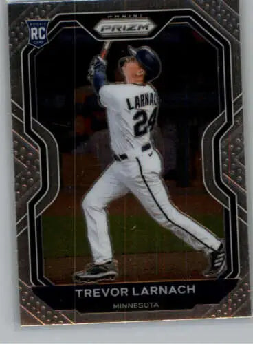 2021 Panini Prizm #55 Trevor Larnach baseball card with original gloss, NM-MT Twins