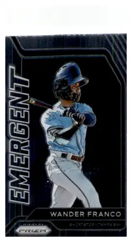 Wander Franco baseball card from 2021 Panini Prizm Emergent with original gloss finish