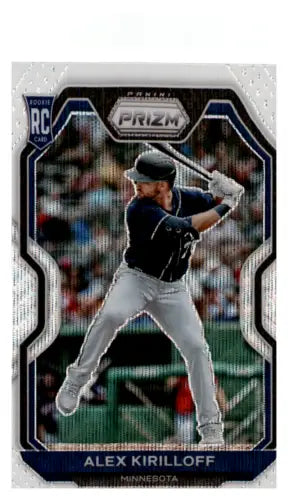 Alex Kirilloff baseball card from 2021 Panini Prizm White Wave in NM-MT condition