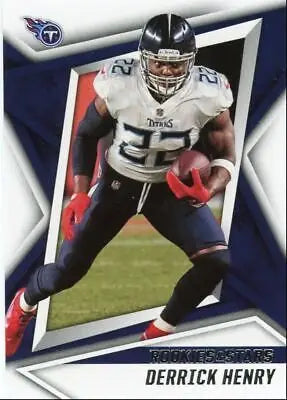 Derrick Henry football card from 2021 Panini Rookies & Stars Tennessee Titans #51