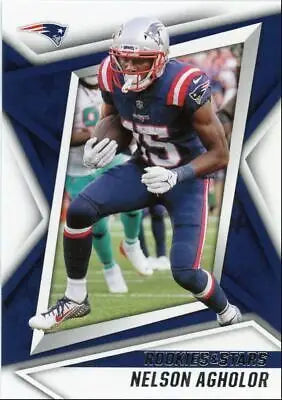 2021 Panini Rookies & Stars Nelson Agholor New England Patriots #95 football card