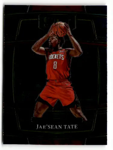 Jae’Sean Tate basketball card from 2021 Panini Select Blue with original gloss