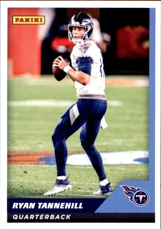 Ryan Tannehill Tennessee Titans NFL card from 2021 Panini Sticker and Card Collection