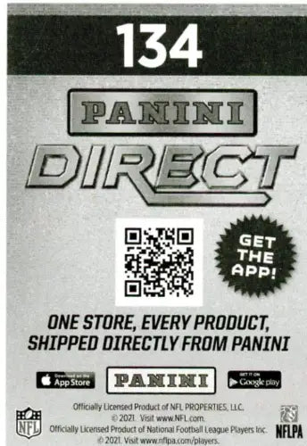 Panini Direct advertisement showcasing 2021 Panini Stickers Brandon Wilson Cincinnati Bengals