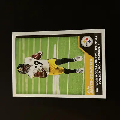 JuJu Smith-Schuster 2021 Panini Stickers #160 Pittsburgh Steelers Football Card