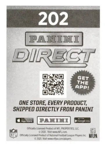 Panini Direct advertisement showcasing 2021 Panini Stickers D.J. Chark Jr. Star Foil Jacksonville Jaguars