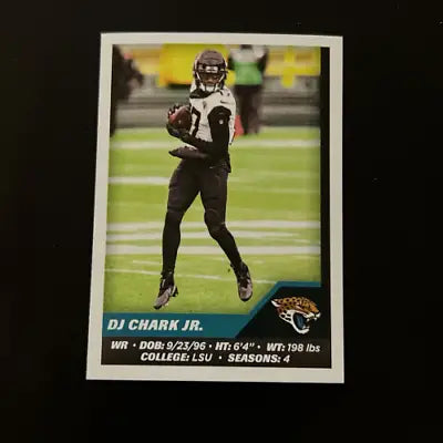 D.J. Chark Jr. 2021 Panini Stickers #206 Jacksonville Jaguars NFL Football Card NM-MT