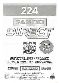 Panini Direct advertisement for 2021 Panini Stickers Taylor Lewan NFL Football Card