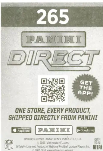 Panini Direct advertisement featuring 2021 Panini Stickers Darren Waller Las Vegas Raiders