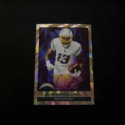 Keenan Allen football card from 2021 Panini Stickers for Los Angeles Chargers