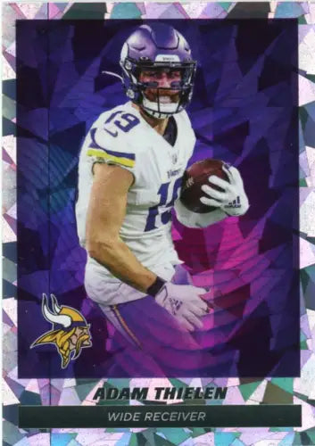 Adam Thielen 2021 Panini Stickers #408 STAR FOIL football card Minnesota Vikings