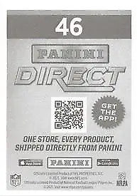 Panini Direct advertisement featuring 2021 Panini Stickers Stefon Diggs Buffalo Bills card