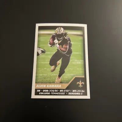 Alvin Kamara 2021 Panini Stickers #462 New Orleans Saints NFL Football card NM-MT