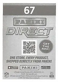 Panini Direct advertisement for 2021 Panini Stickers Emmanuel Ogbah Miami Dolphins card