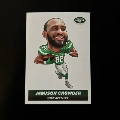 Jamison Crowder football card from 2021 Panini Stickers New York Jets NFL NM-MT