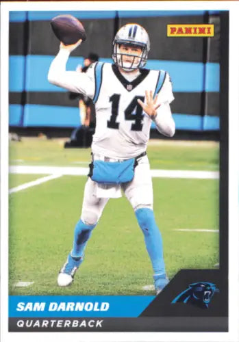 Sam Darnold 2021 Panini Stickers Cards #11 Carolina Panthers Football NM-MT