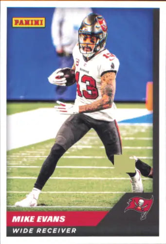 2021 Panini Stickers Cards #12 Mike Evans Tampa Bay Buccaneers Football collectible card