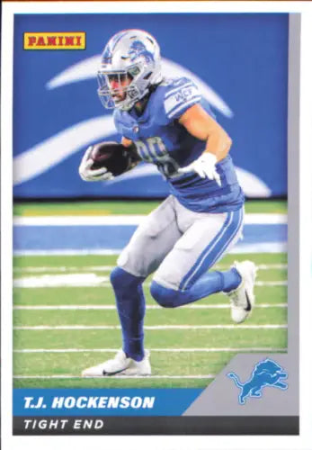 T.J. Hockenson Detroit Lions Panini Stickers Card from 2021 NFL collection