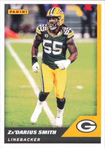 Za’Darius Smith 2021 Panini Stickers Card from Green Bay Packers Football collection