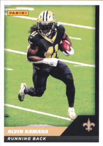 Alvin Kamara 2021 Panini Stickers Cards #22 New Orleans Saints Football NM-MT