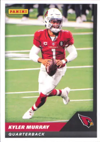 Kyler Murray Arizona Cardinals football card from 2021 Panini Stickers Cards collection