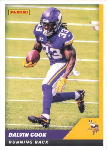 Dalvin Cook 2021 Panini Stickers Cards #29 Minnesota Vikings NFL collectible card