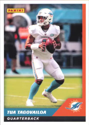 2021 Panini Stickers Cards #3 Tua Tagovailoa Miami Dolphins Football Card NM-MT