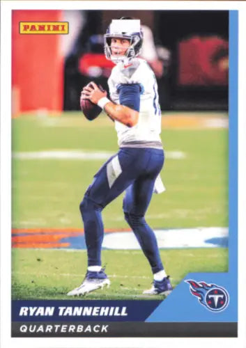 Ryan Tannehill football card from 2021 Panini Stickers Cards, Tennessee Titans NM-MT