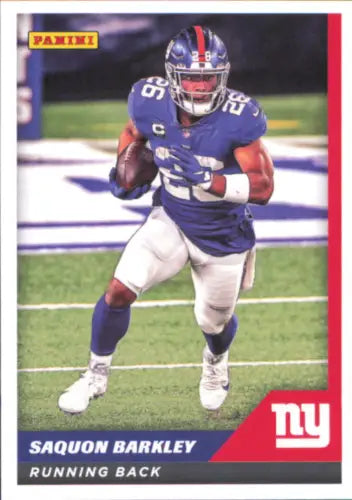 Saquon Barkley New York Giants Panini Stickers Cards #54 football card NM-MT