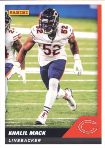 Khalil Mack Chicago Bears Panini Stickers Card #56 NFL NM-MT for collectors