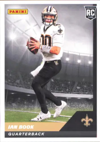 Ian Book rookie card from 2021 Panini Stickers Cards New Orleans Saints NM-MT