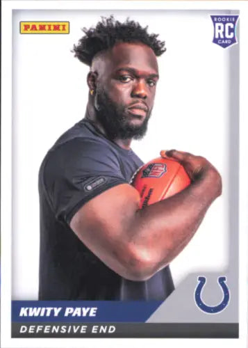 Kwity Paye rookie card from 2021 Panini Stickers Cards #87 for Indianapolis Colts