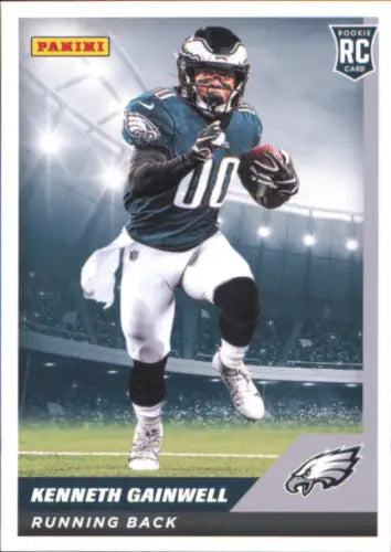 Kenneth Gainwell rookie card from 2021 Panini Stickers Cards #88 Philadelphia Eagles