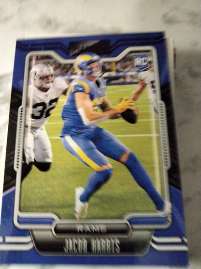 Jacob Harris Rams football card from 2021 Playbook RC #138 collectible item