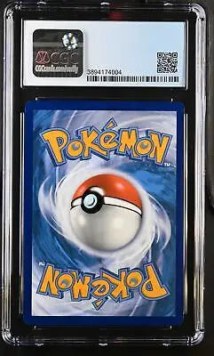 Graded Pokémon card of 2021 Pokémon Pikachu SWSH039 CGC 9 Black Star Promos